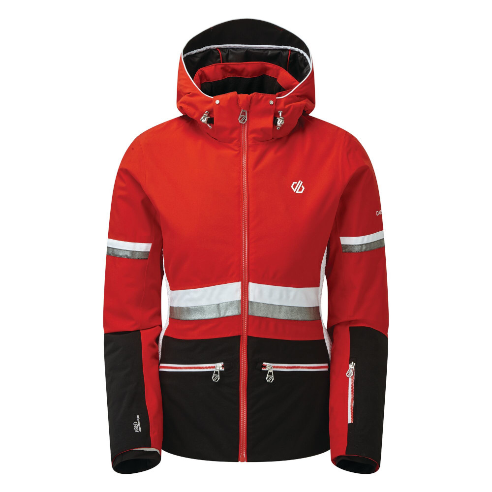 Dare 2b Womens Evidence Waterproff AEP Kinematics Ski Jacket UK 8 - Bust 32', (81cm)
