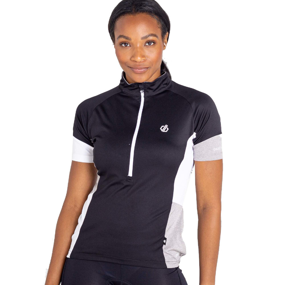 Dare 2B Womens Compassion II Reflective Cycling Jersey Top UK 14- Bust 38’, (97cm)