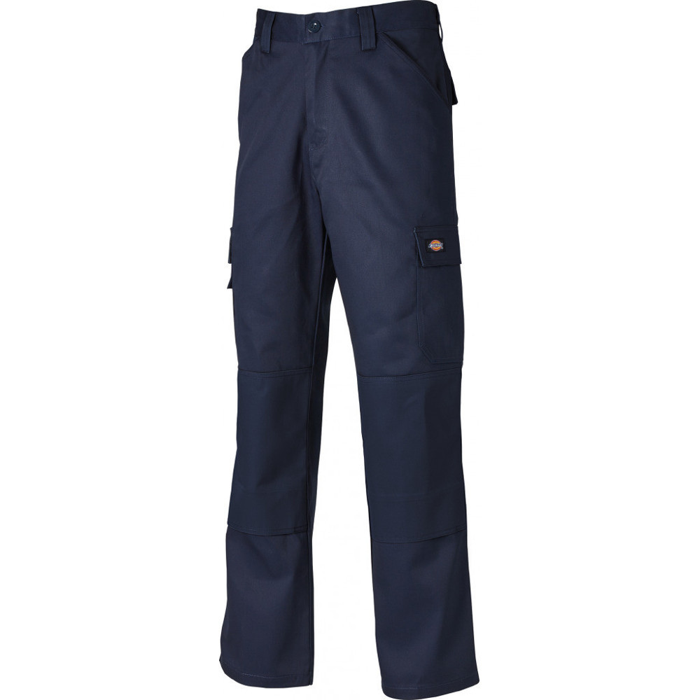 Dickies Mens Everyday Polycotton Knee Pad Pouches Workwear Trousers 30R - Waist 30’, Inside Leg 32’