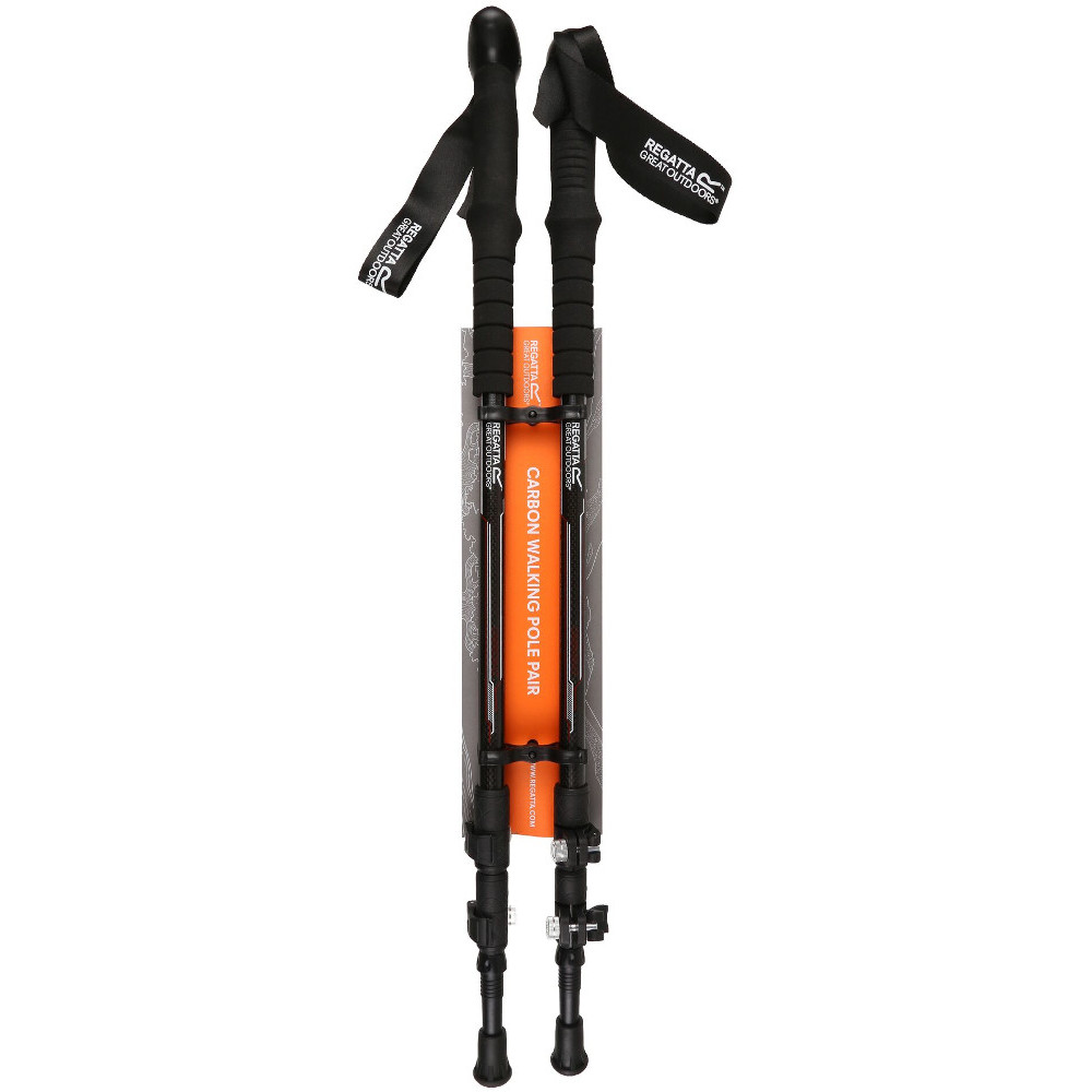 Product image of Regatta Mens Carbon 2 Pack Lightweight Walking Poles One Size
