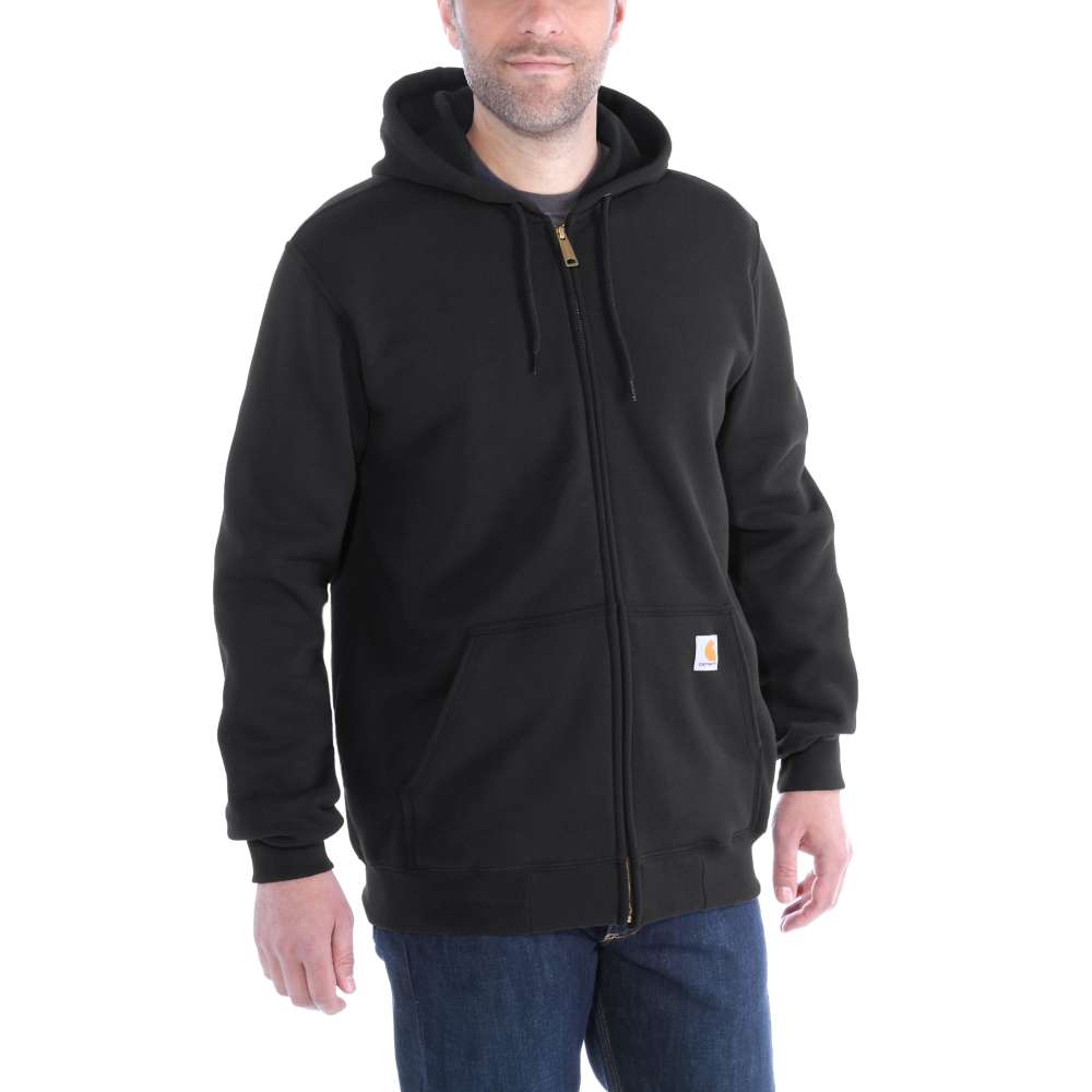 Carhartt Mens Zip Stretchable Reinforced Hooded Sweatshirt Top XXL - Chest 50-52’ (127-132cm)