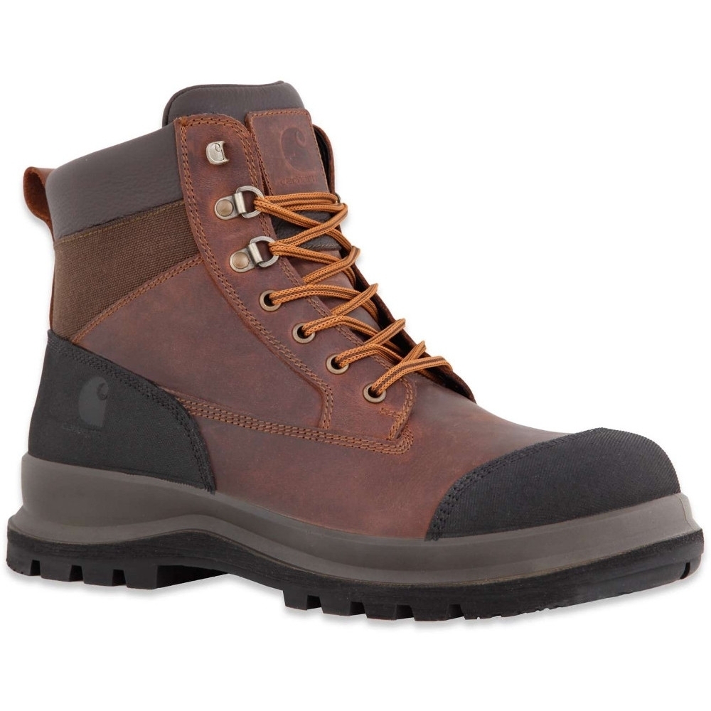 Carhartt Mens Detroit 6’ S3 Slip Resistant Safety Mid-Ankle Work Boots UK Size 11.5 (EU 46, US 12.5)