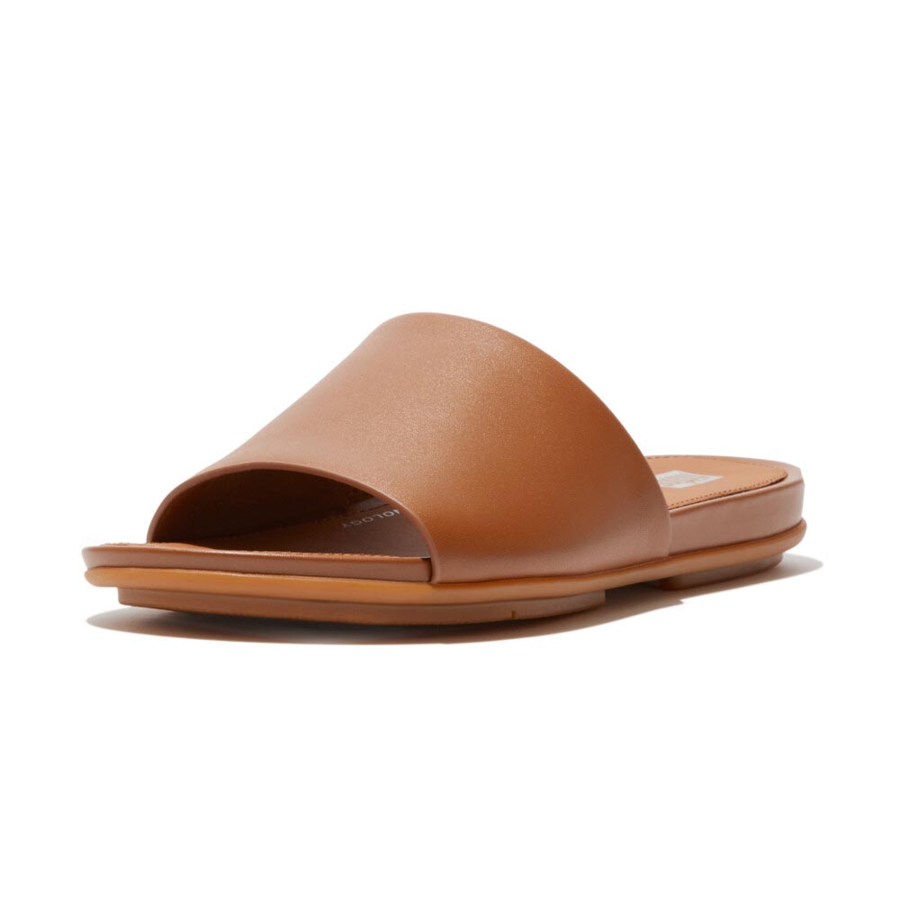 Fitflop Womens Gracie Leather Summer Beach Slides Sliders UK Size 6 (EU 39)