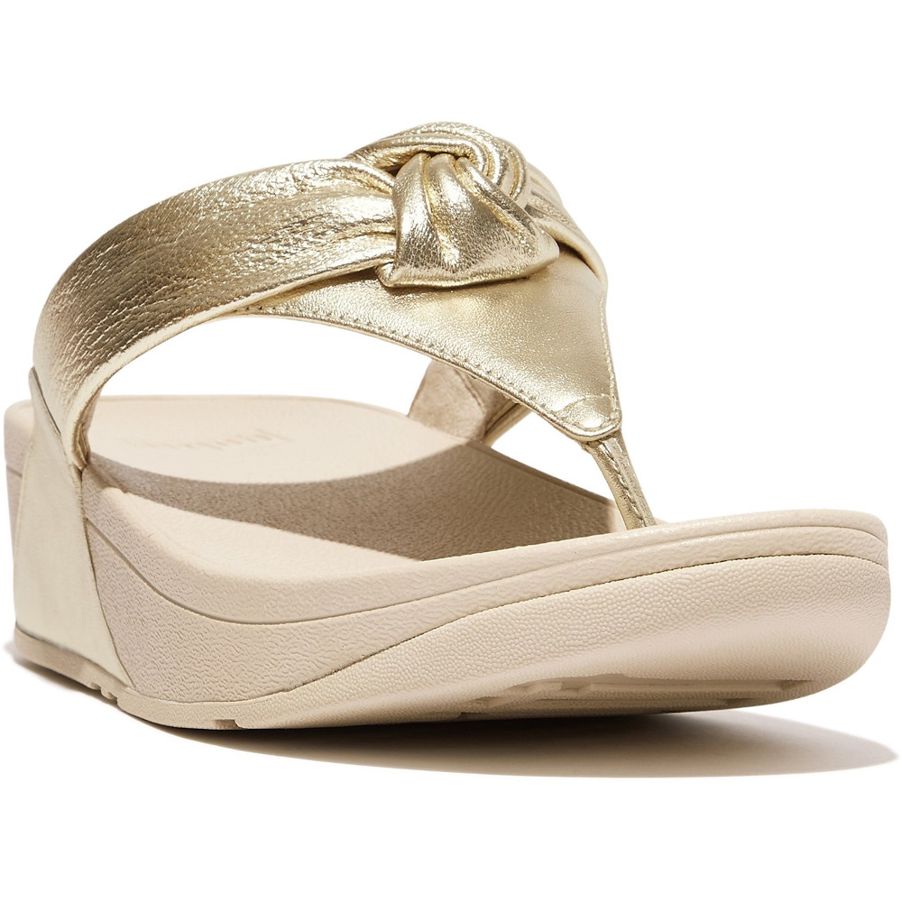 Fitflop Womens Lulu Padded Knot Toe Post Sandals UK Size 8 (EU 42)