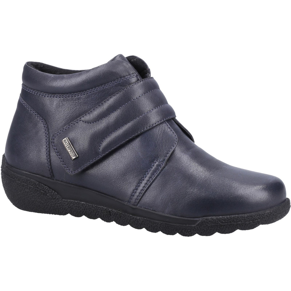 Fleet & Foster Womens Shetland Touch Fastening Leather Boots UK Size 8 (EU 41)