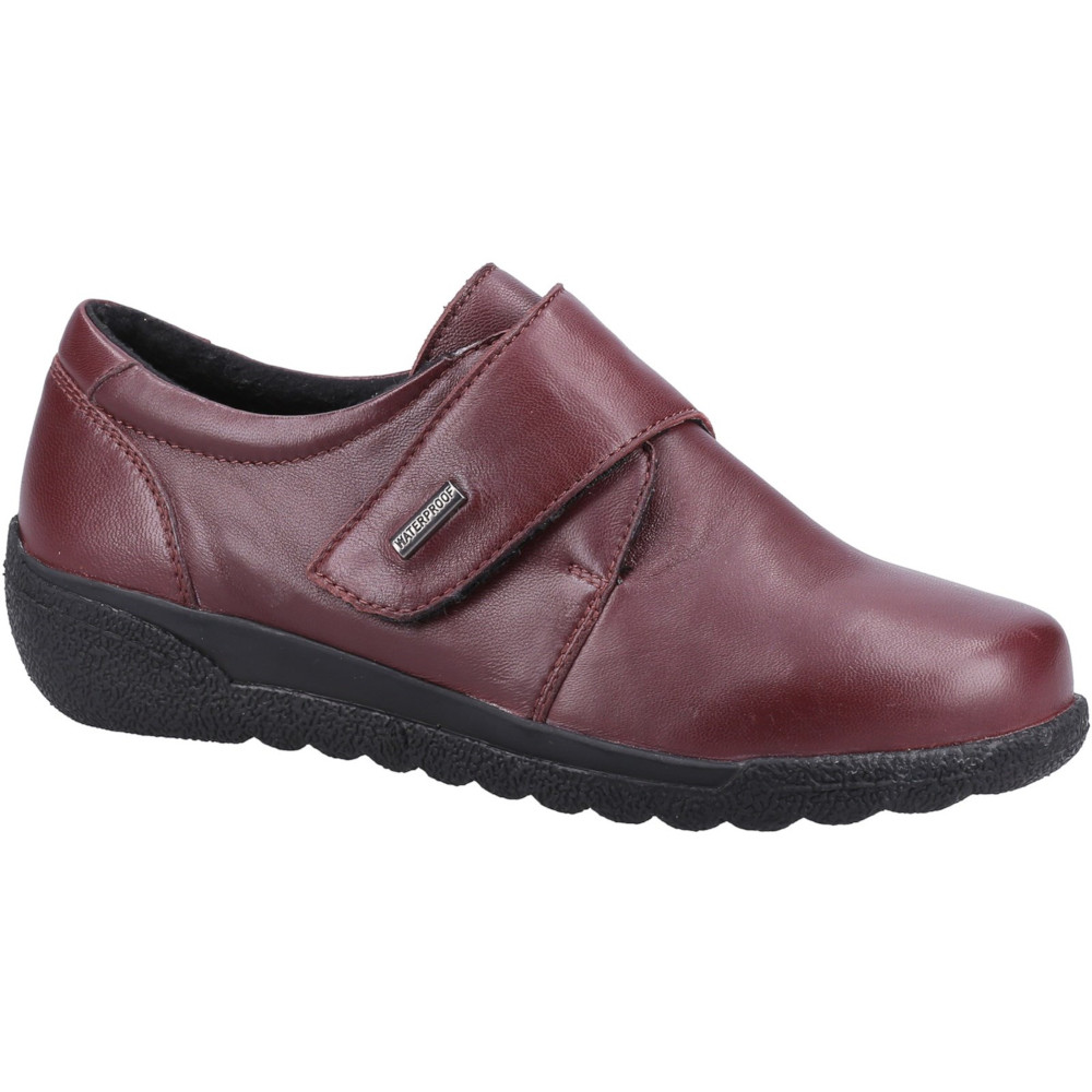Fleet & Foster Womens Herdwick Touch Fastening Leather Shoes UK Size 7 (EU 40)