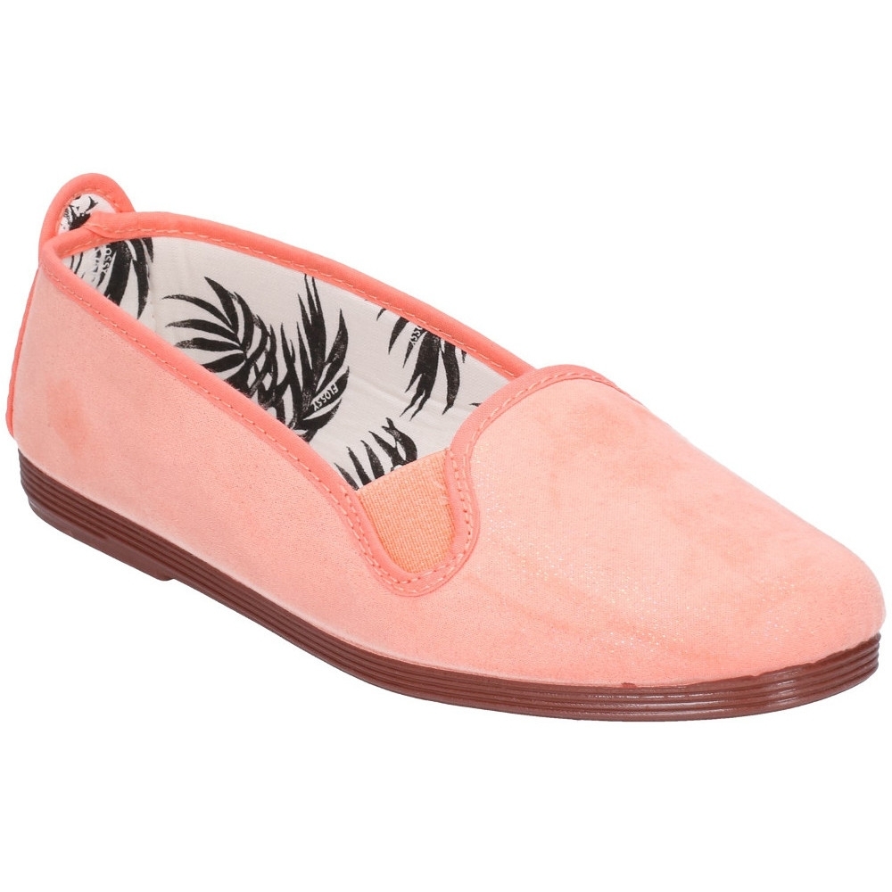 Flossy Womens Dosier Slip On Ballerina Sparkle Pump Shoes UK Size 5.5