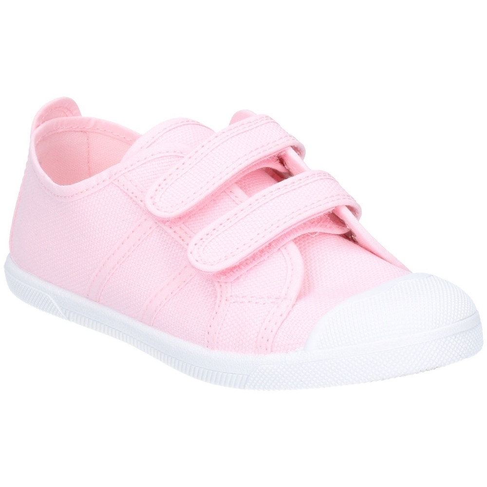 Flossy Girls Infants Sasha Touch Fastening Trainers Shoes UK Size 6