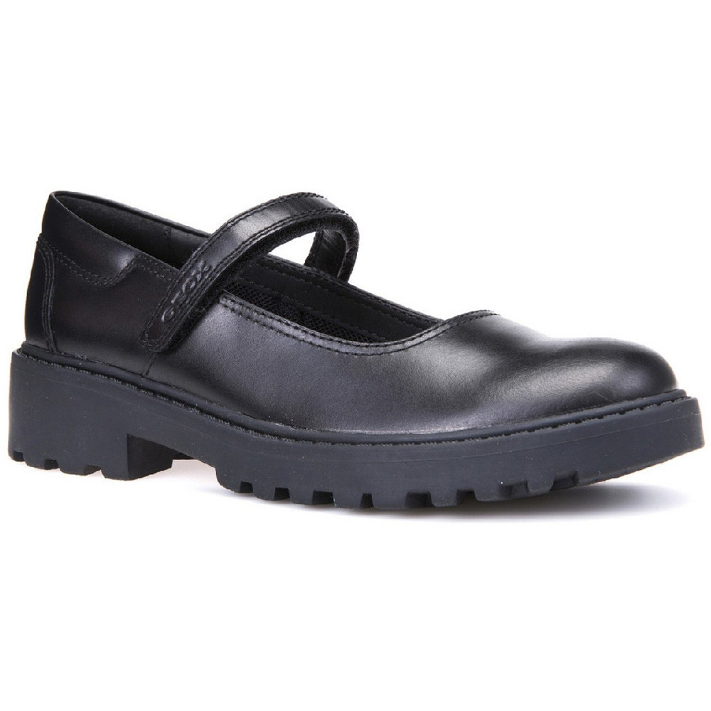 Geox Girls J Casey G. P Leather Mary Jane School Shoes UK Size 4 (EU 37)