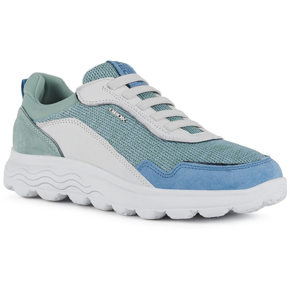 Geox Womens Spherica Breathable Leather Sports Trainers UK Size 3 (EU 36)