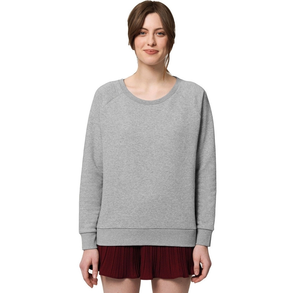 greenT Womens Organic Dazzler Relaxed Fit Jumper Sweatshirt XS- UK Size 8