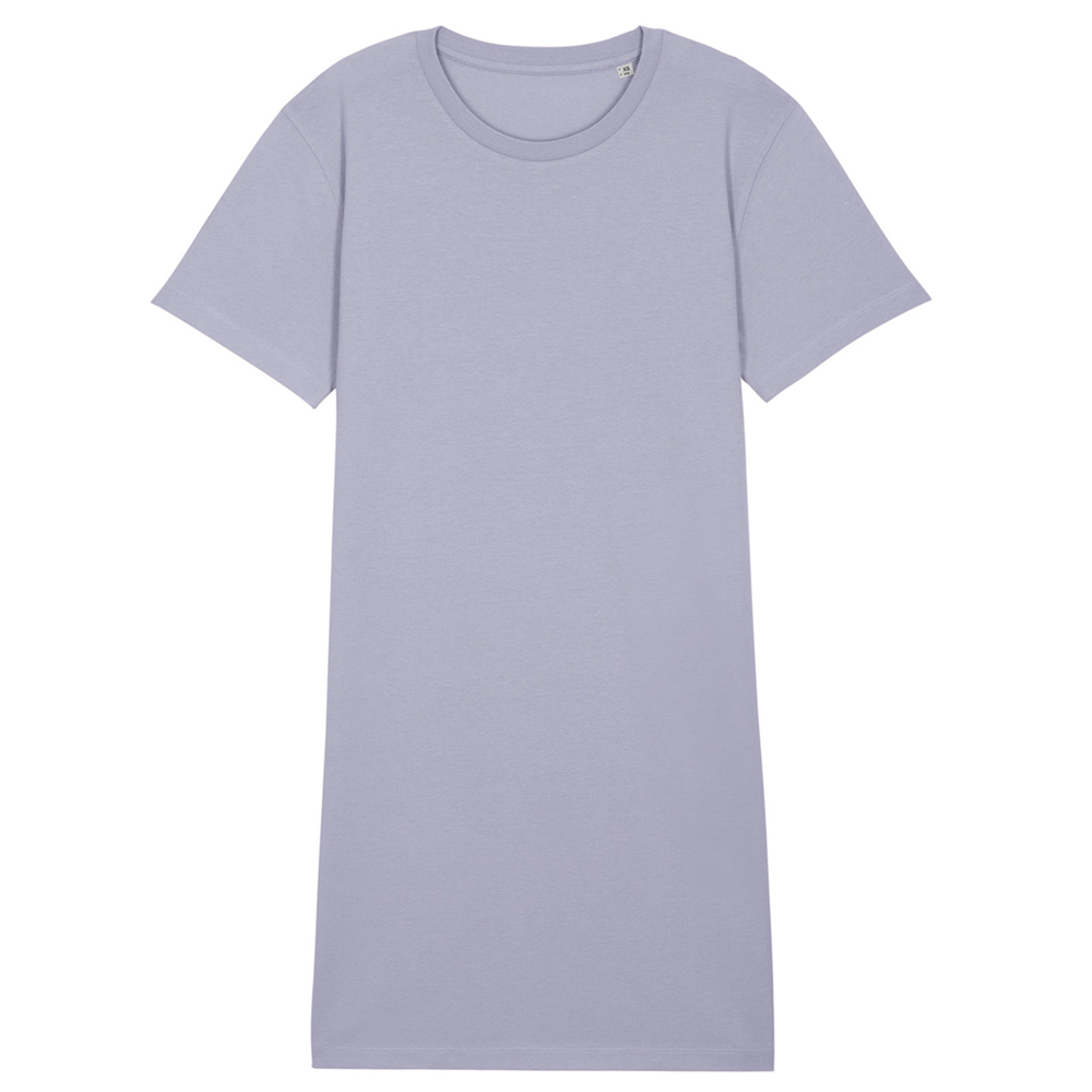 greenT Womens Organic Cotton Spinner Soft Feel T Shirt Dress S- UK Size 10