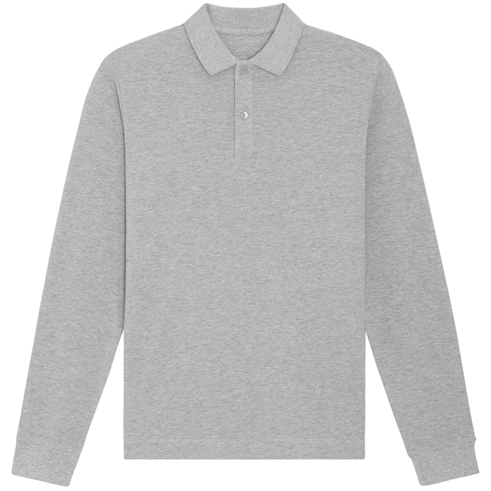 greenT Womens Organic Cotton Prepster Long Sleeve Polo Shirt XXS- Bust 32-34’