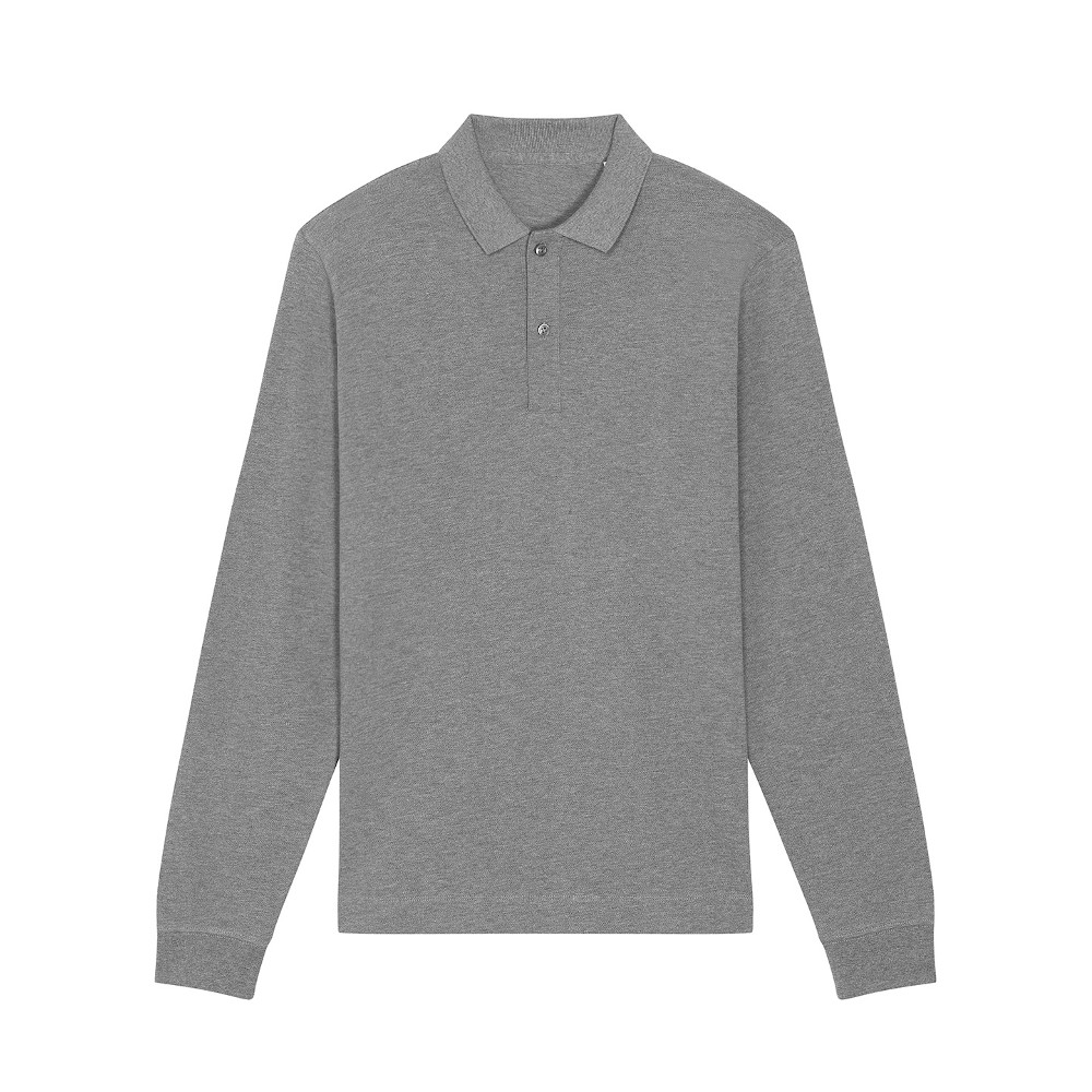 greenT Womens Organic Cotton Prepster Long Sleeve Polo Shirt 3XL- Bust 48-50’