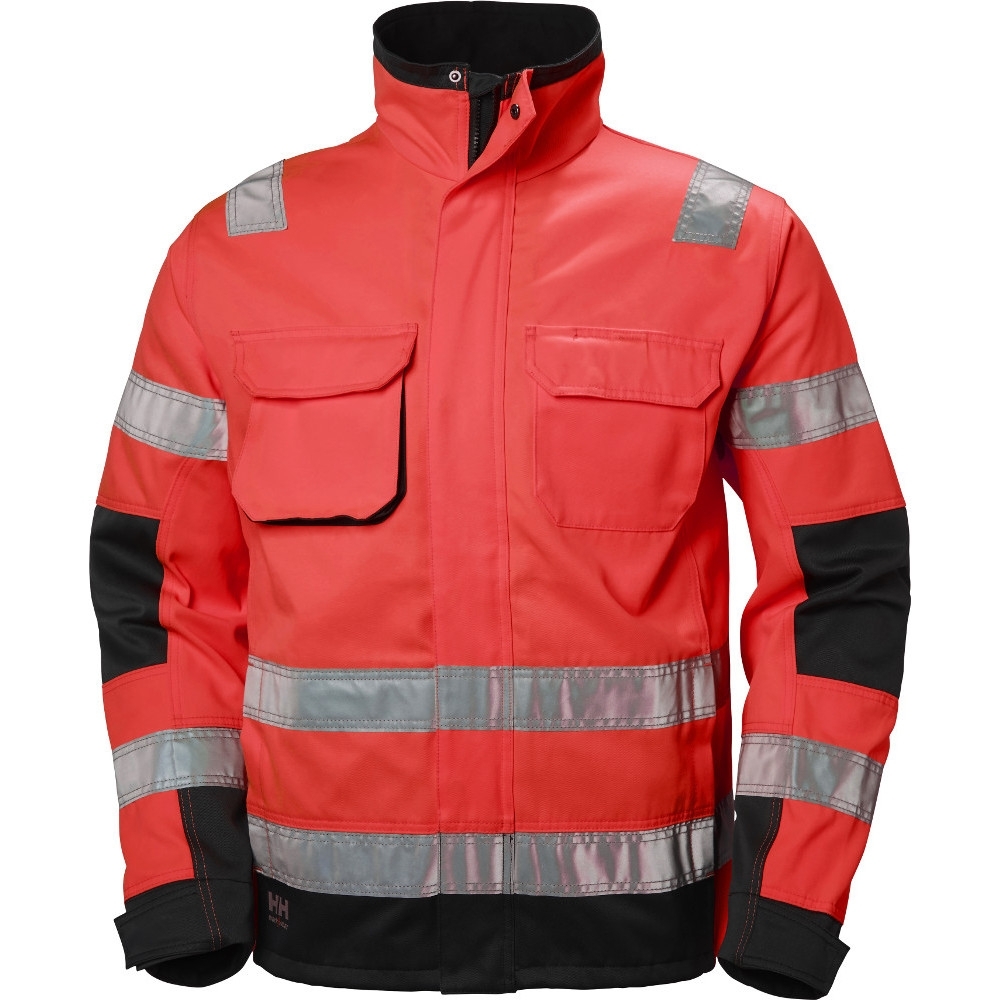 Helly Hansen Mens Alna Durable High-Vis Construction Workwear Jacket XXL - Chest 49’