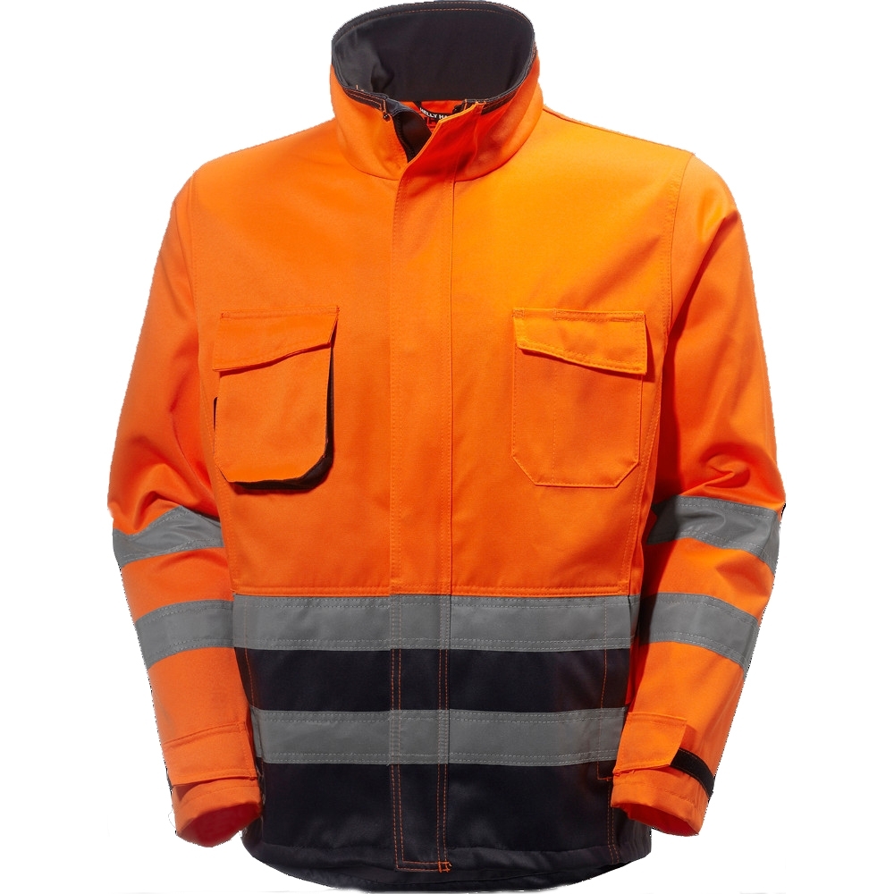 Helly Hansen Mens Alna Durable High-Vis Construction Workwear Jacket L - Chest 43’