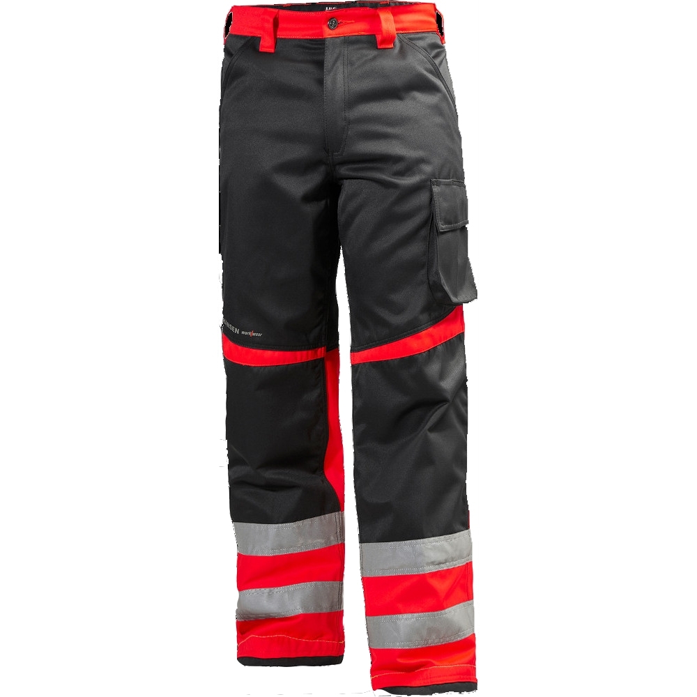 Helly Hansen Mens Alna Durable Comfortable Hi-Vis Workwear Trousers C52 - Waist 36’, Inside Leg 33’