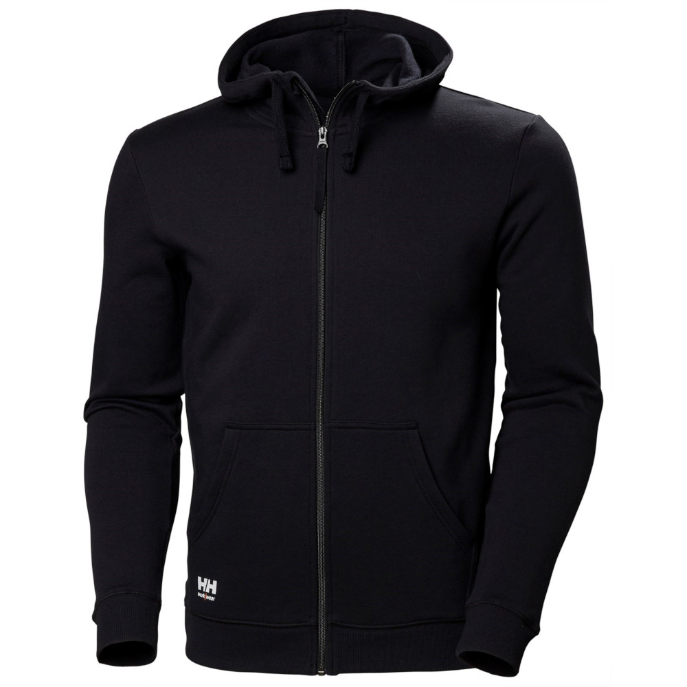 Helly Hansen Mens Manchester Full Zip Hooded Sweatshirt XL - Chest 45.5’