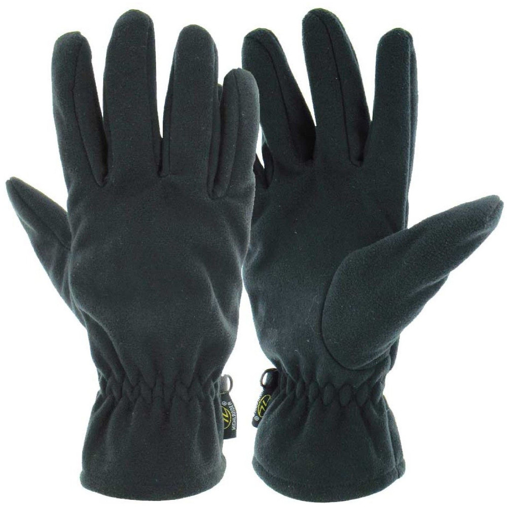Highlander Mens Dawson Windproof Fleece Gloves Small