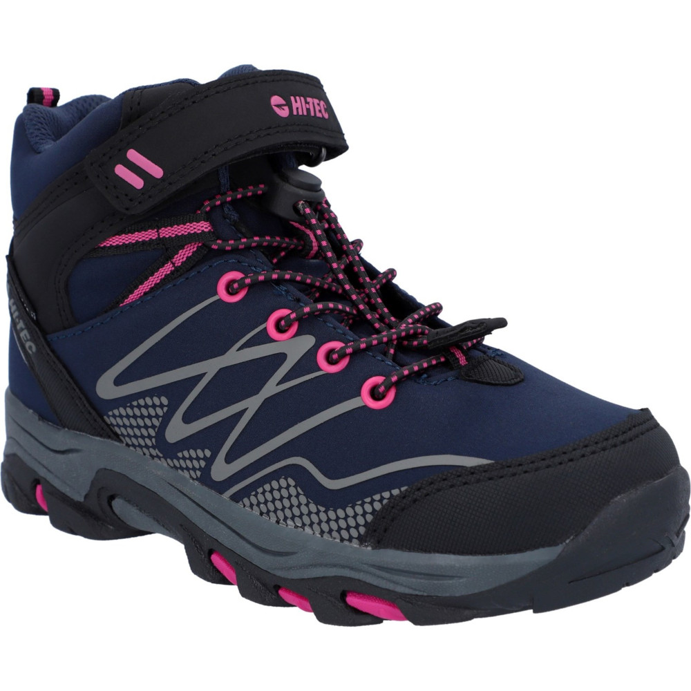Hi Tec Girls Blackout Mid Softhsell Walking Boots UK Size 13 (EU 32)