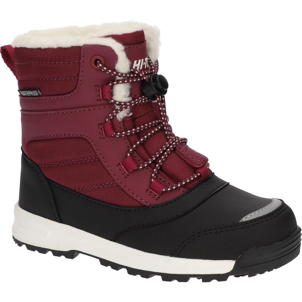 Hi Tec Girls Leo Lightweight Fax Fur Winter Snow Boots UK Size 2 (EU 34)