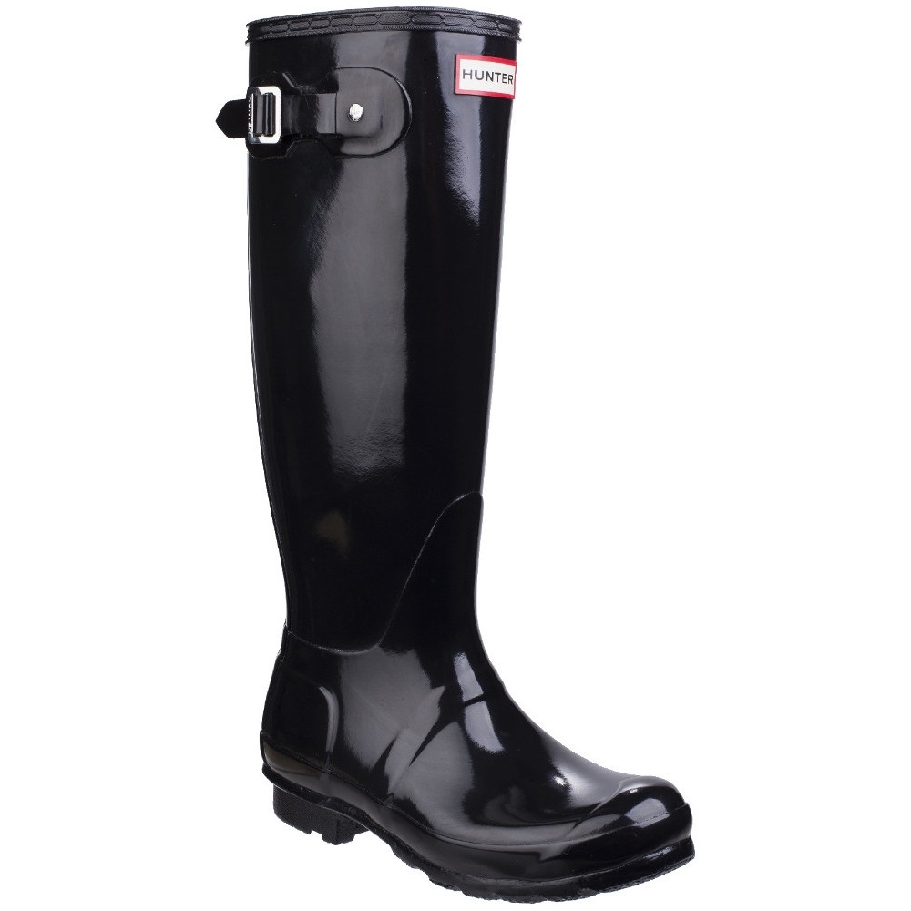 Hunter Womens Original Tall Gloss Durable Wellington Boots UK Size 3 (EU 36)