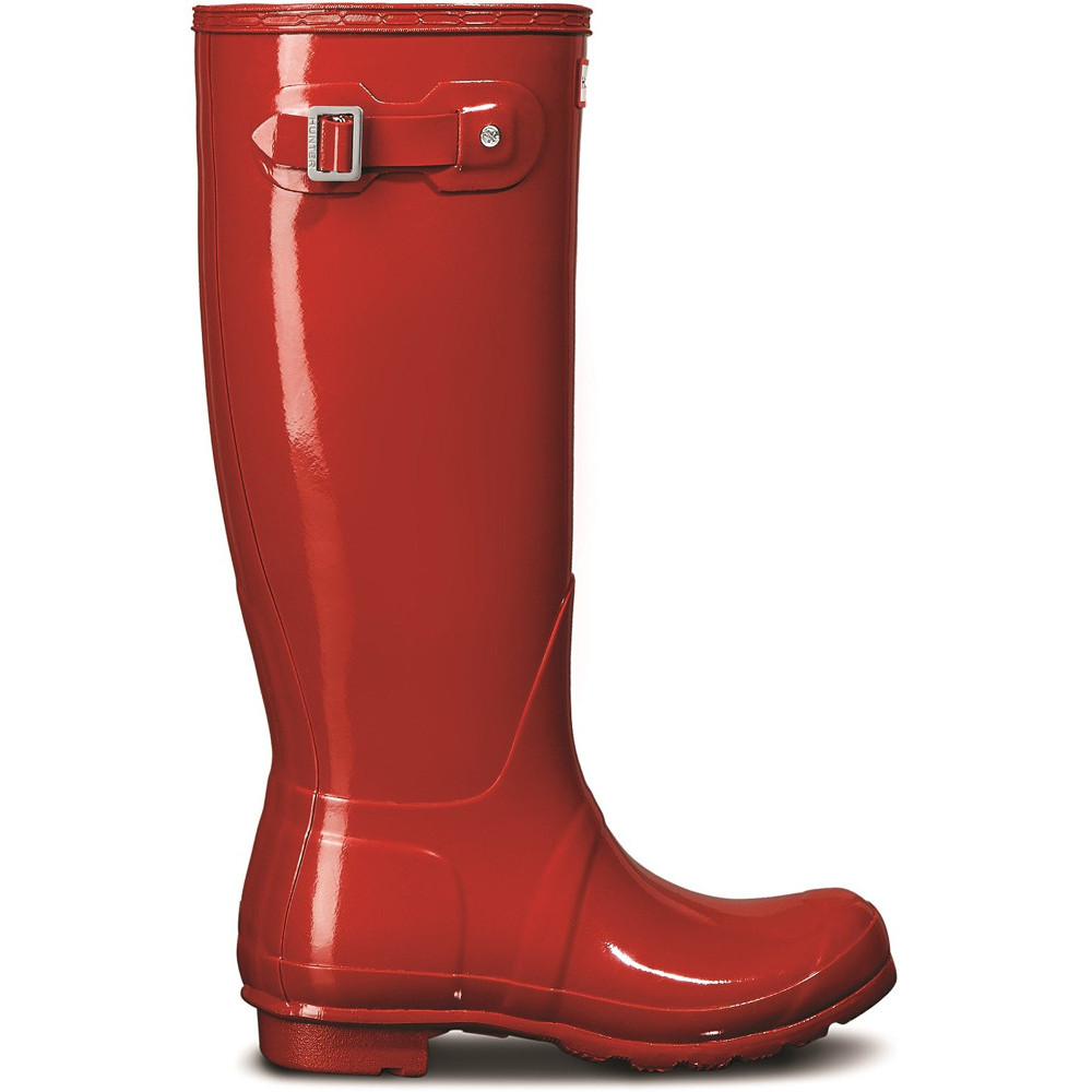 Hunter Womens Original Tall Height Gloss Wellington Boots UK Size 7 (EU 40/41)