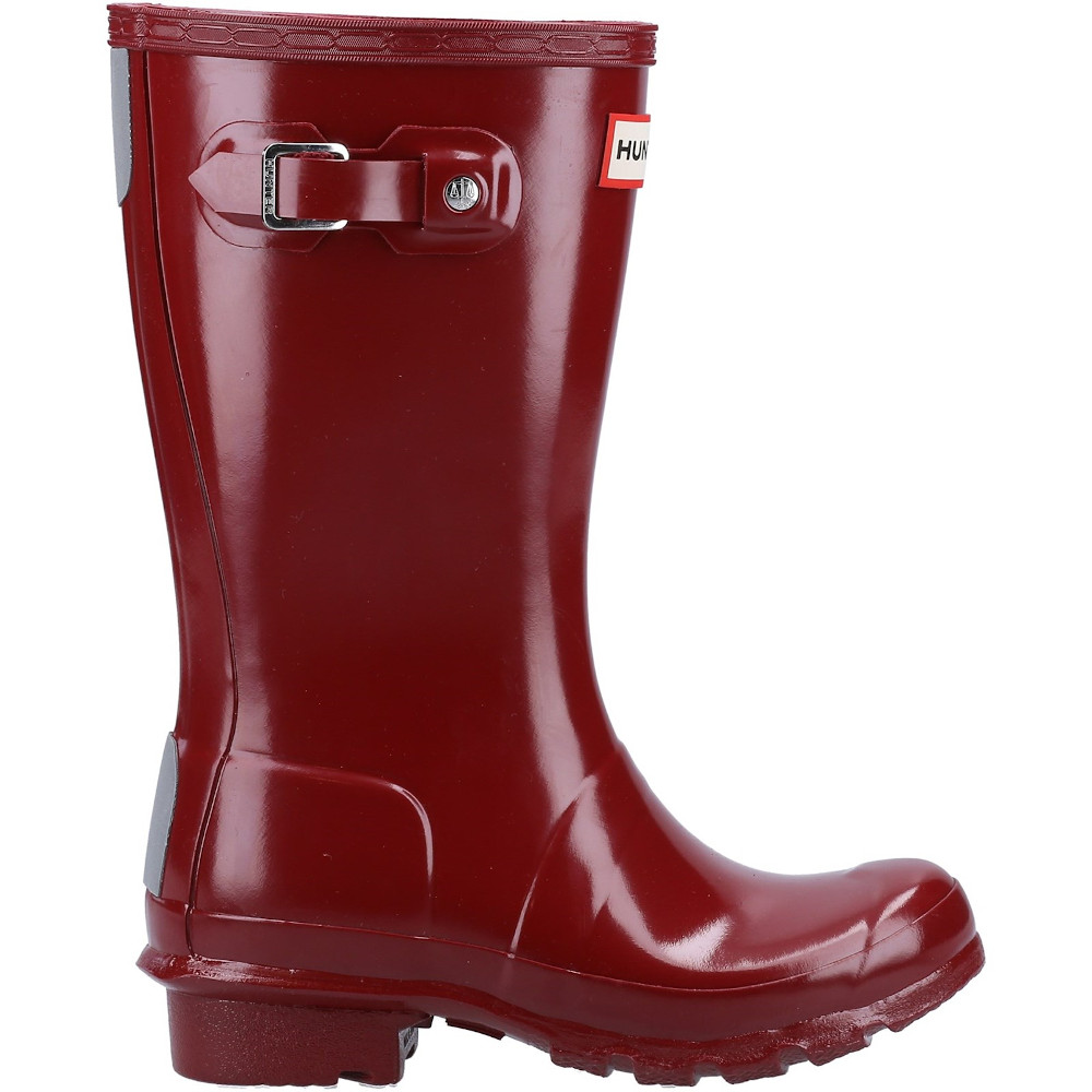 Hunter Girls Original Gloss Adjustable Wellington Boots UK Size 12 (EU 31)