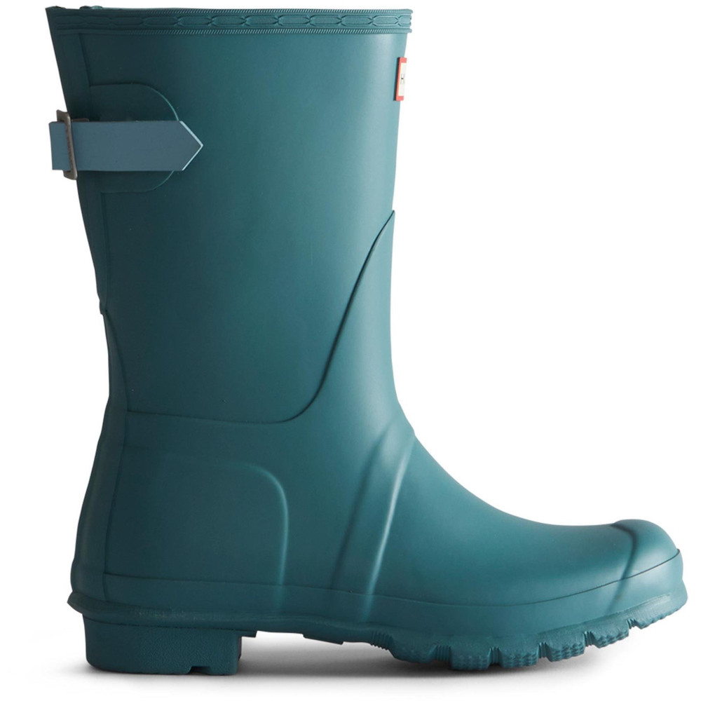 Hunter Womens Short Back Adjustable Wellington Boots UK Size 4 (EU 37)
