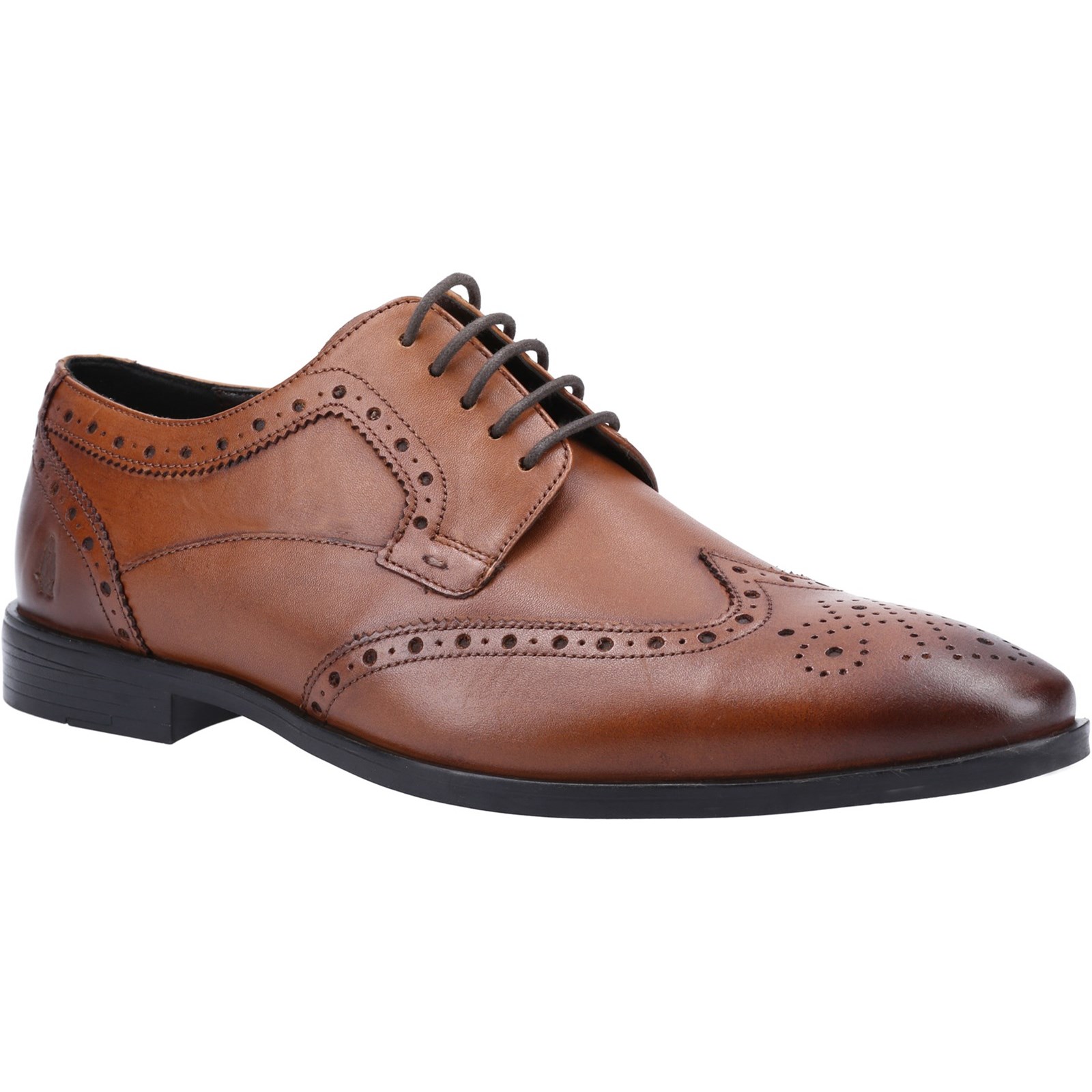 Hush Puppies Mens Elliot Brogue Leather Smart Lace Up Shoes UK Size 6 (EU 40)