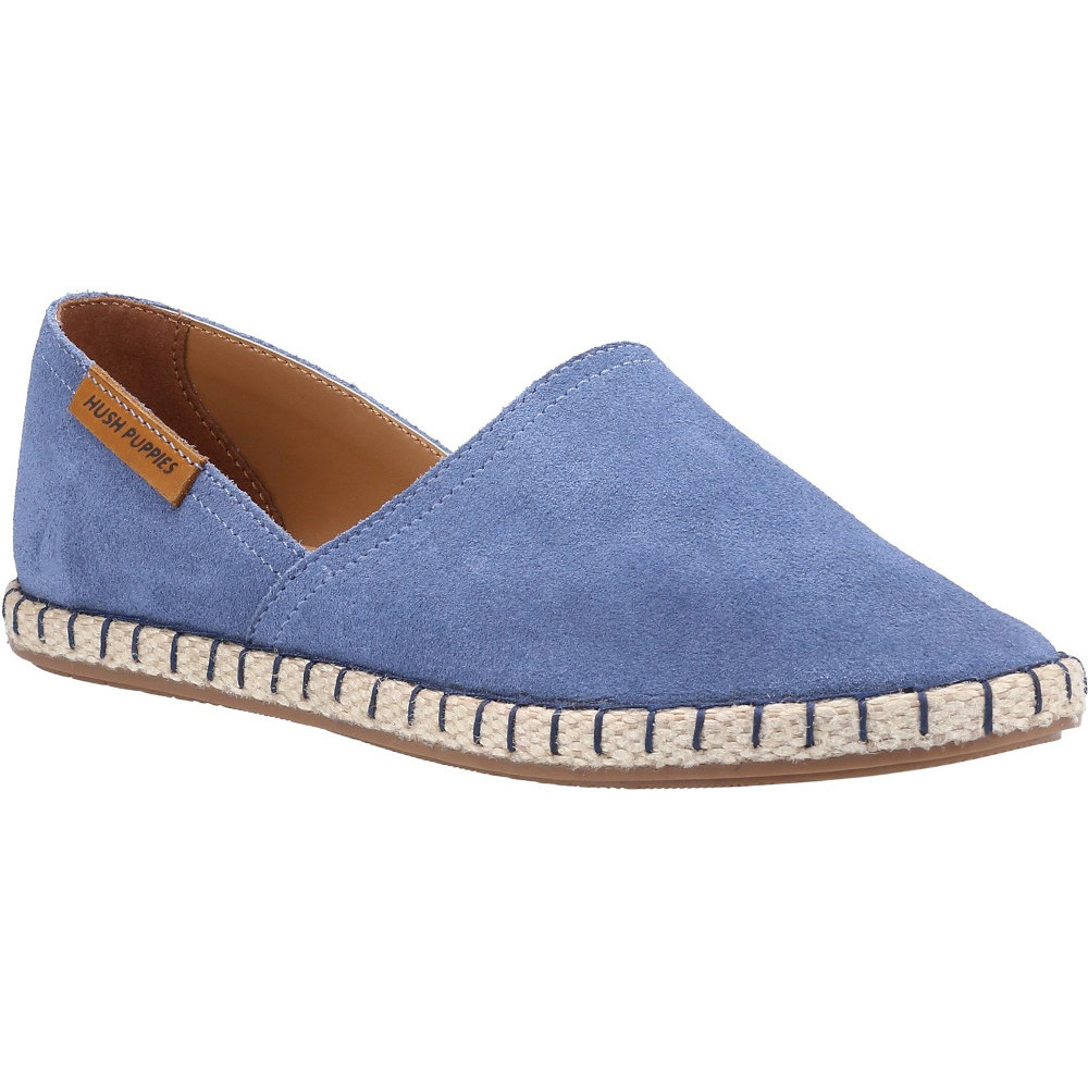 Hush Puppies Womens Mim Suede Slip On Flat Espadrille Shoes UK Size 5 (EU 38)