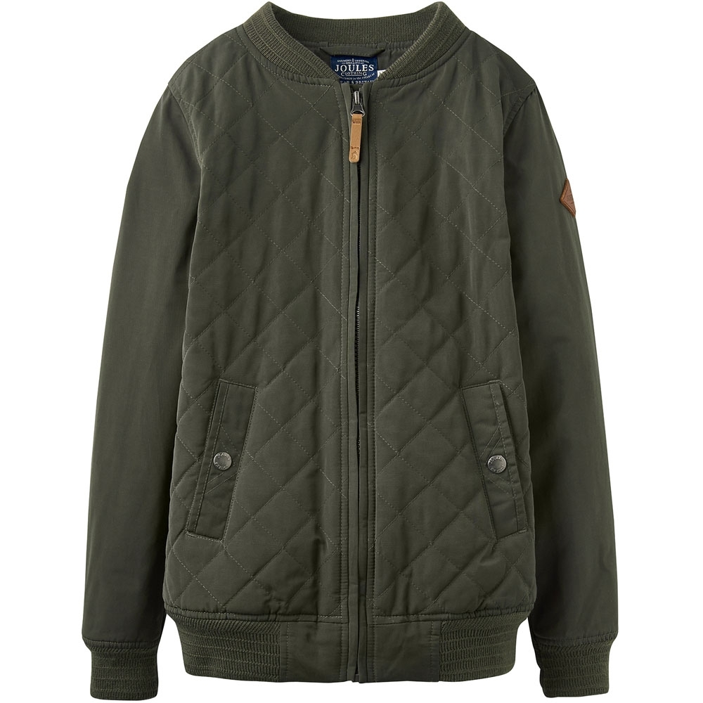 Joules Boys Halton Retro Warm Quilted Lightweight Bomber Jacket Coat 5 years - Chest 23.5’ (59cm)