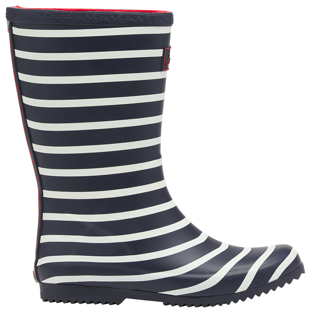 Joules Boys Roll Up Welly Reflective Wellington Boots UK Size 8 (EU 25, US 9)