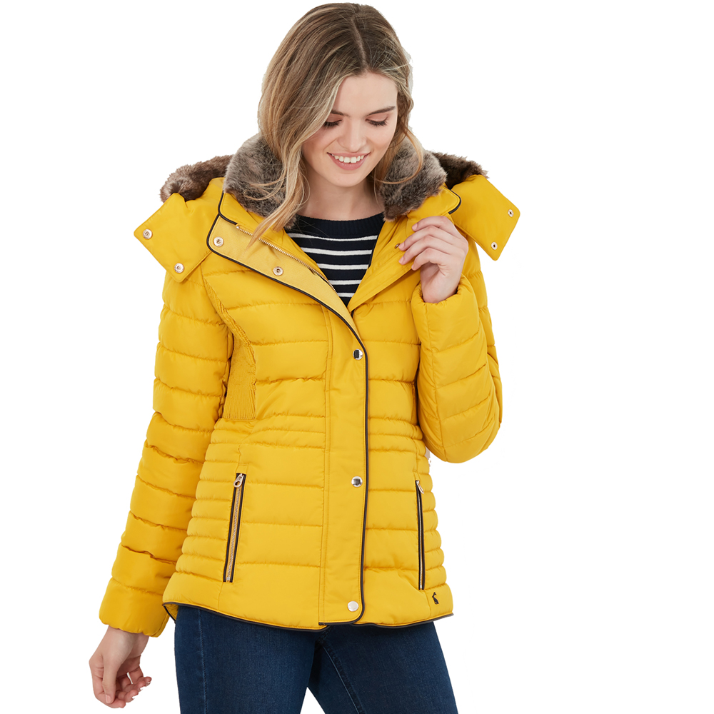 Joules Womens Gosway Warm Padded Water Resistant Coat UK 8- Bust 33’, (84cm)