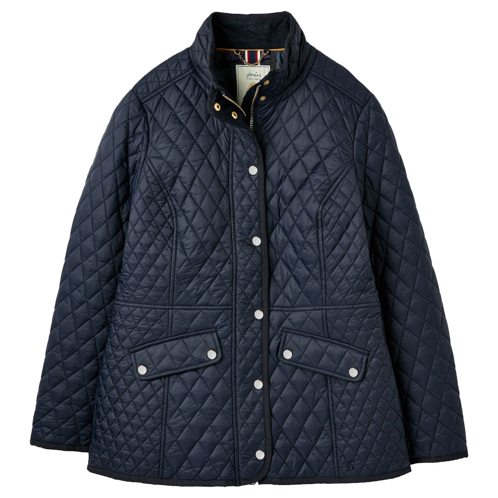 Joules Womens Allendale Padded Quilted Country Jacket Coat UK 16- Bust 42’ (106cm)