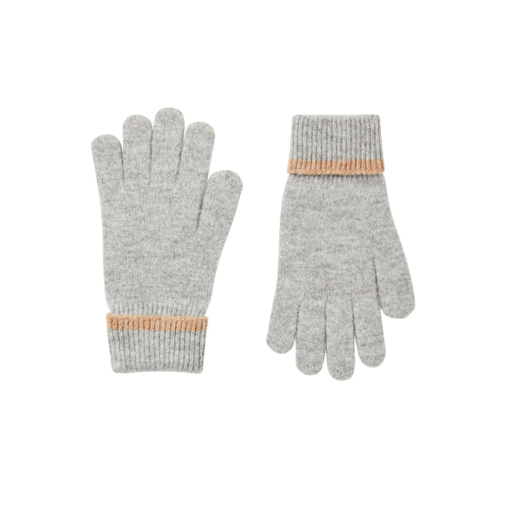 Joules Womens Eloise Knitted Winter Warm Gloves One Size