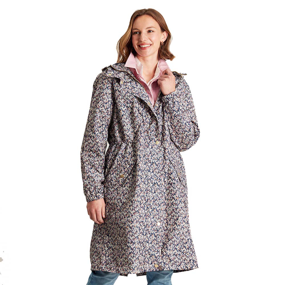Joules Womens Holkham Waterproof Coat UK 10- Bust 35’ (89cm)