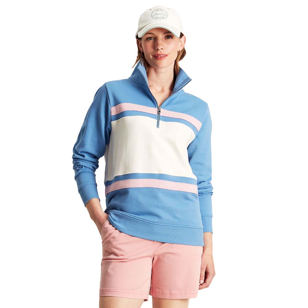 Joules Womens Tadley Half Zip Sweatshirt UK 10- Bust 35’ (89cm)