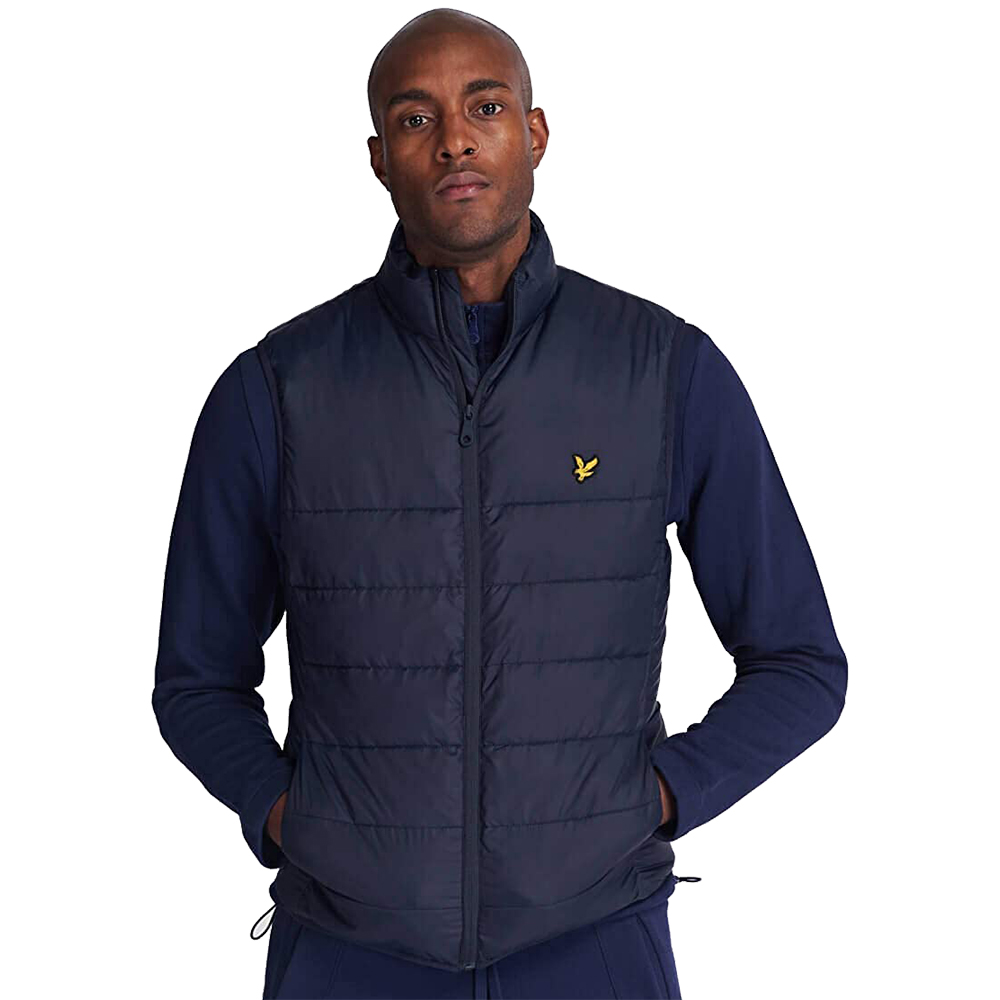 Lyle Scott Mens Wadded Waterproof Padded Bodywarmer Gilet Outdoor Look