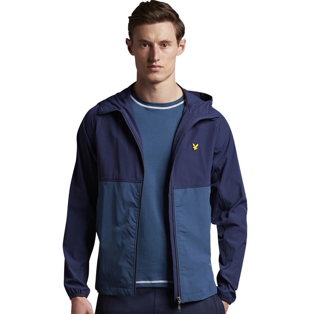 Lyle Scott Mens Venture Colour Block Padded Jacket Outdoor Look