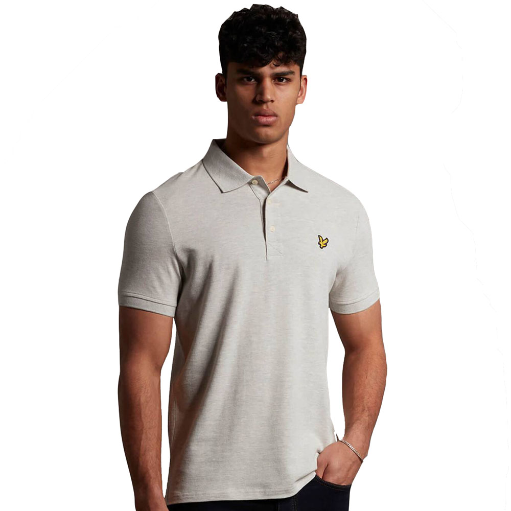 Lyle & Scott Mens Plain Organic Cotton Polo Shirt XXL - Chest 44-46.5’ (112-118cm)