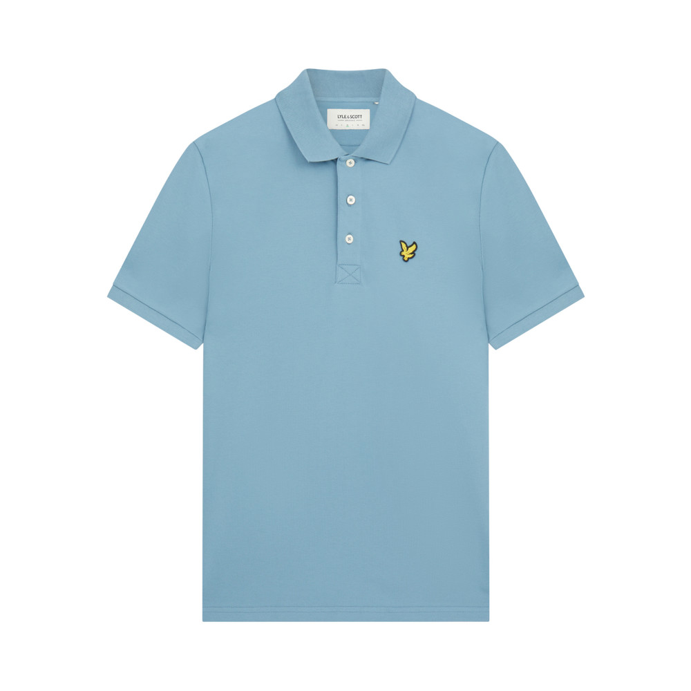 Lyle & Scott Mens Plain Organic Cotton Polo Shirt M - Chest 38-40’ (96-101cm)