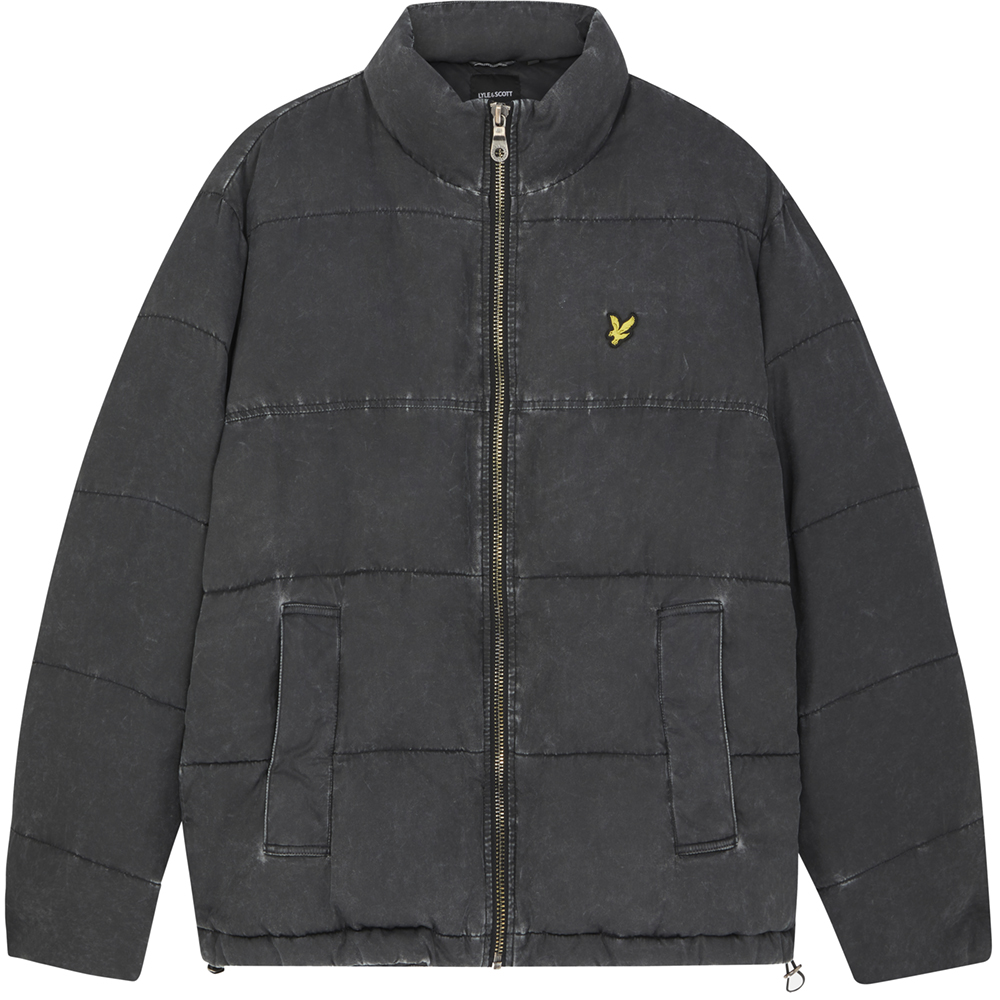 Lyle & Scott Mens Funnelled Puffer Padded Warm Jacket L - Chest 40-42’ (101-106cm)