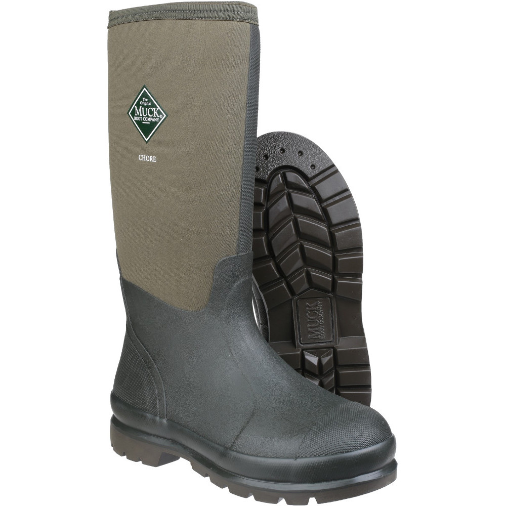 Muck Boots Mens Chore Classic High Warm Breathable Wellington Boots UK Size 14 (EU 49, US 15)