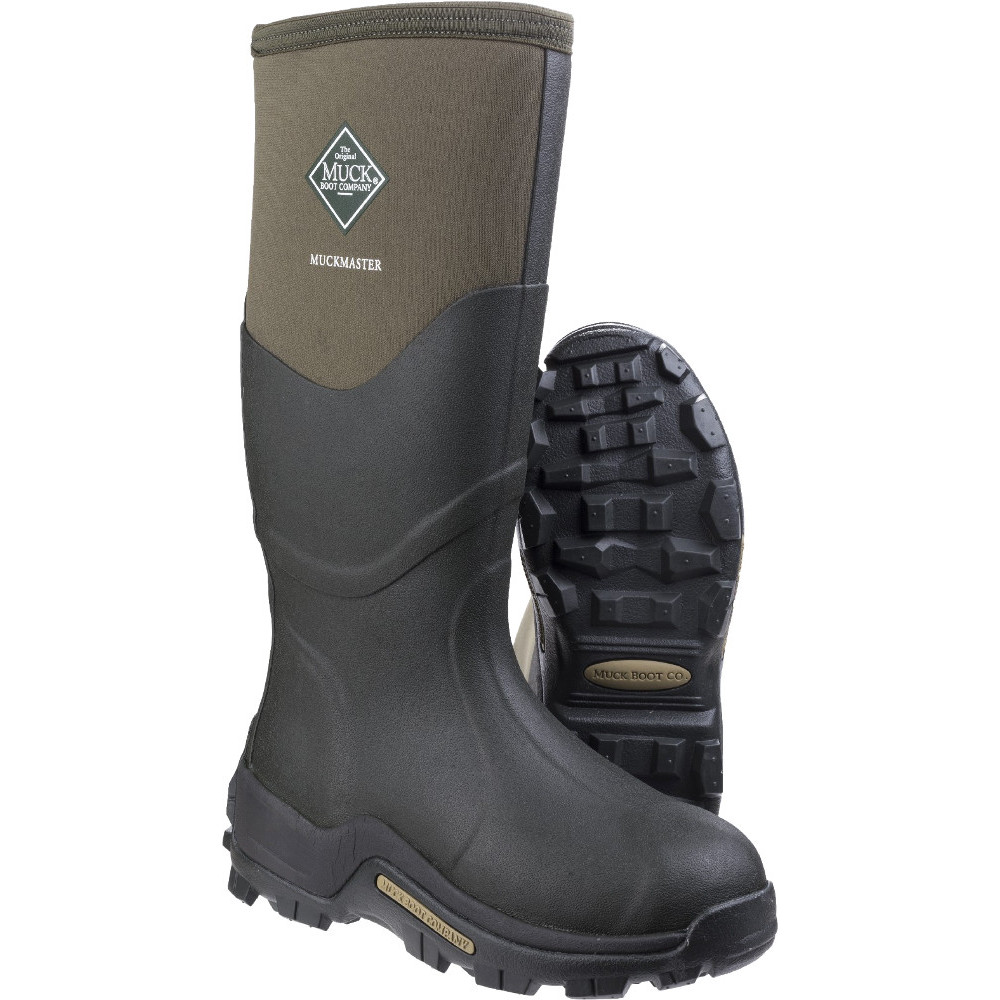 Muck Boots Mens Muckmaster High Breathable Reinforced Wellington Boots UK Size 13 (EU 48, US 14)