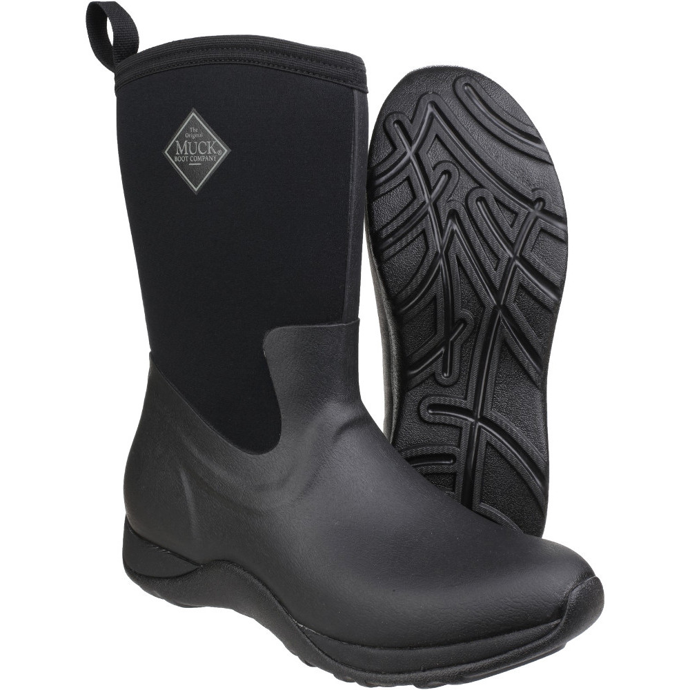 Muck Boots Mens Arctic Weekend Pull On Warm Fleece Wellington Boots UK Size 3 (EU 36, US 4)