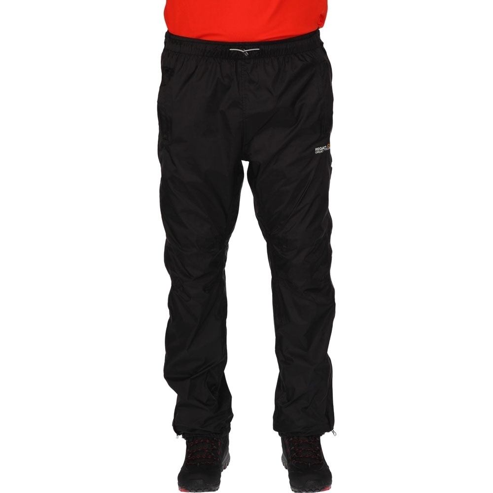 Regatta Mens Active Packaway Light Breathable Waterproof Trousers M - Chest 39-40’ (99-101.5cm)
