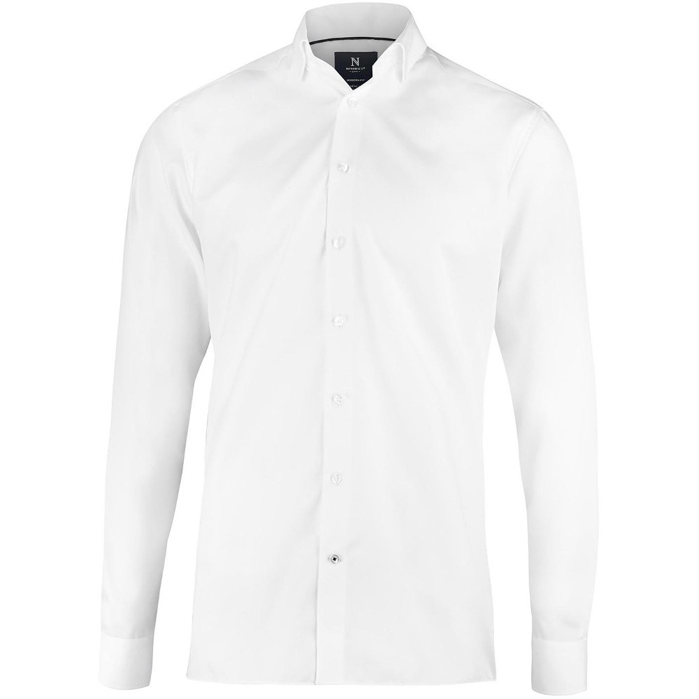 Nimbus Mens Portland Cotton Long Sleeve Shirt XL- Chest 44’