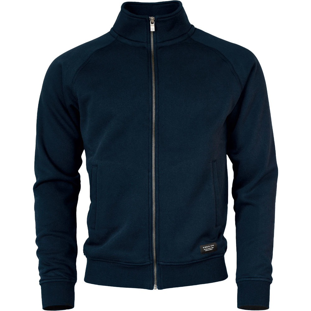 Nimbus Mens Cambridge Organic Cotton Full Zip Sweatshirt XL - Chest 44’