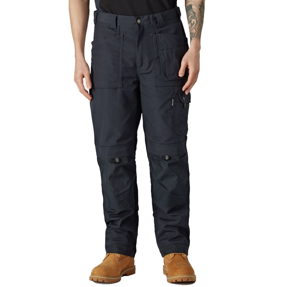Dickies Mens Eisenhower Polycotton Multipocket Workwear Cargo Trousers
